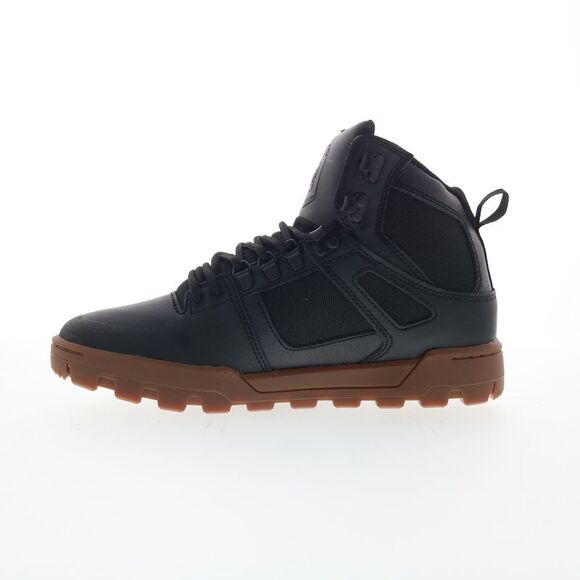DC Mens Pure High-Top Water Resistant Black Shoes (NWT)